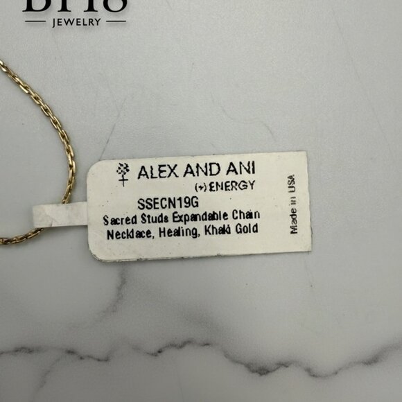 Alex and Ani Necklace - Energy Healing Khalo Gold – New with Tag - Picture 6 of 10